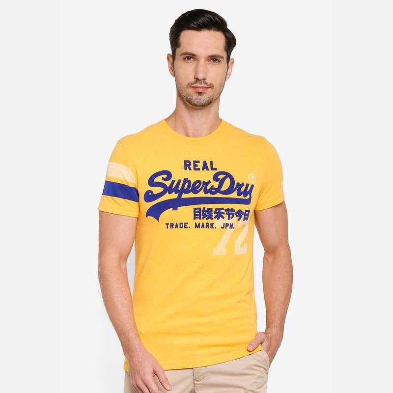 Superdry Vintage Logo Varsity Tee Pria 01