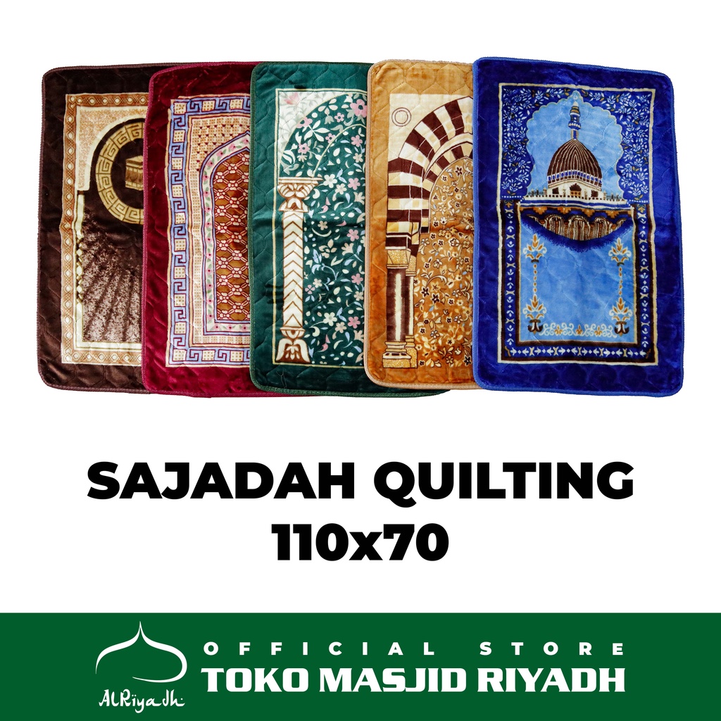 Sajadah Quilting Sajadah Tebal Halus Sajadah 70 CM Sajadah Arbain