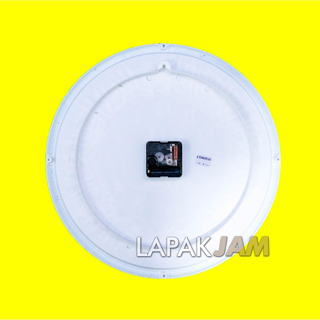 Jam Dinding Kaligrafi Dekorasi Rumah Sweep Movement  Bagus Wall Clock ESA 419