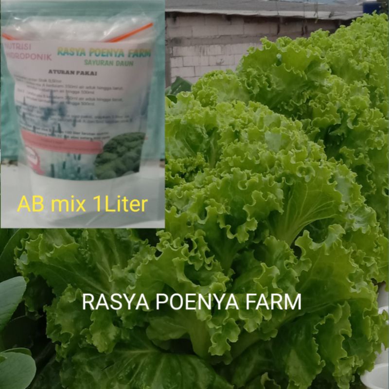 AB mix 1liter/Nutrisi hidroponik 200liter