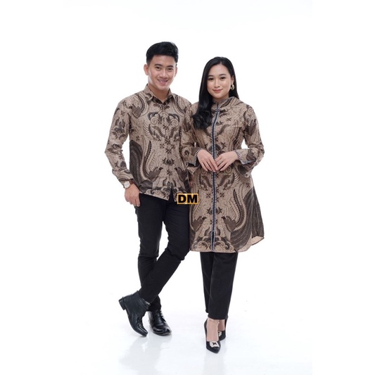 Bisa COD - Batik Couple Motif Terbaru 2022 Batik Pria Dan Cewek Pakaian Couple Pasangan Baju batik Pekalongan Batik Original Kemeja Pria Lengan Panjang Jumbo Batik wanita Dress Wanita Pakaian Wanita Ootd Hijab Batik Solo Tunik Batik Jumbo Batik Slimfit