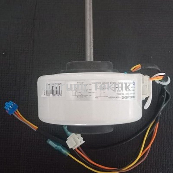 DINAMO FAN MOTOR FAN AC LG SMART INVERTER T06EMV T09EMV T10EV 7 KABEL ORIGINAL