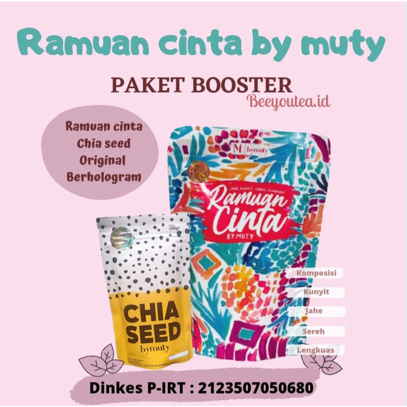 RAMUAN CINTA BY MUTY (paket booster)