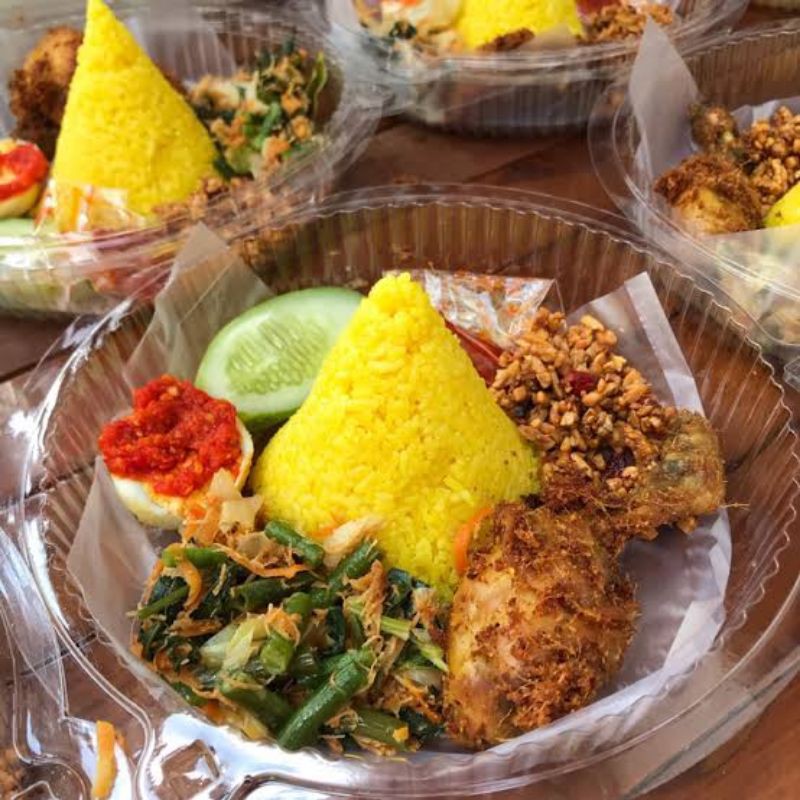 

Tumpeng Mini Tumini Mika Bulat Halal Murah Higienis