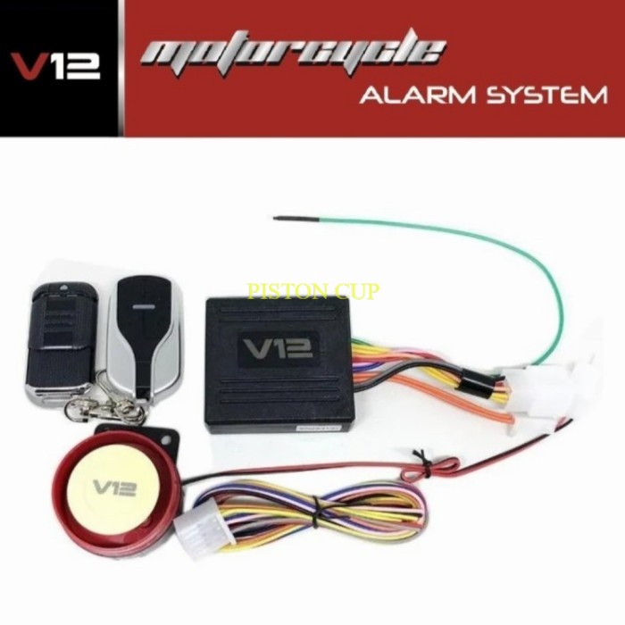 Alarm Motor V12 / Pengaman Sensor Alarm Motor V12 / Alarm Gembok V 12