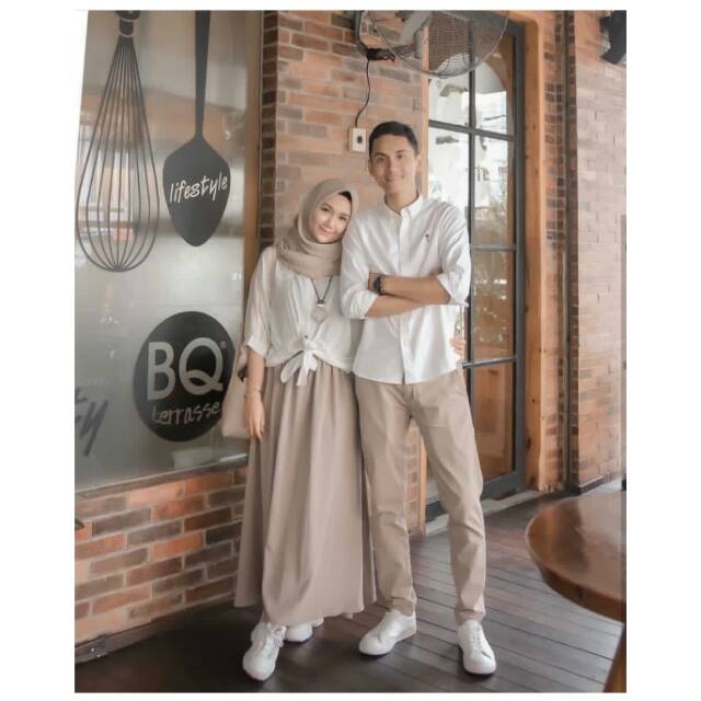 Baju Couple Pasangan / Natura Set Couple