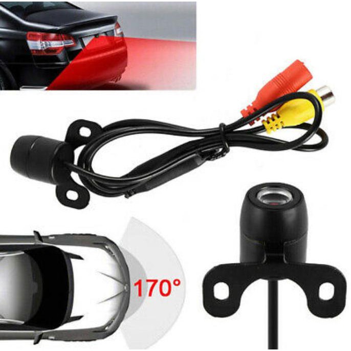 Kamera Mundur Mobil Bulat Universal - Ccd Dan Infrared Rawawa09