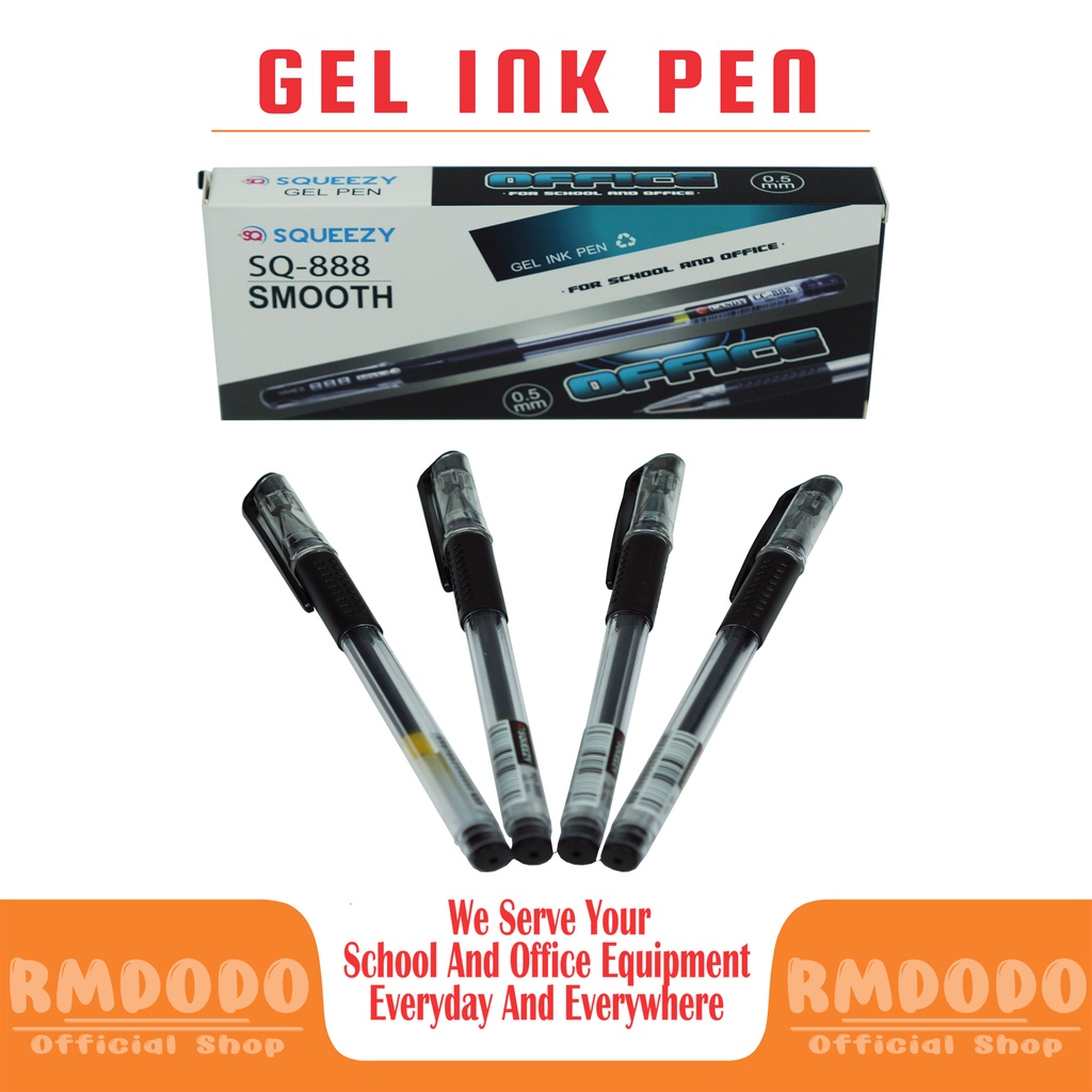 

Rmdodo Pulpen Gel Office Smooth 0,5mm / Pen Tinta / Pen Gel / Bolpen / Pena Hitam