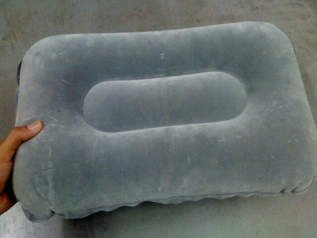BESTWAY Bantal tiup travel outdoor angin pompa nyaman lembut murah