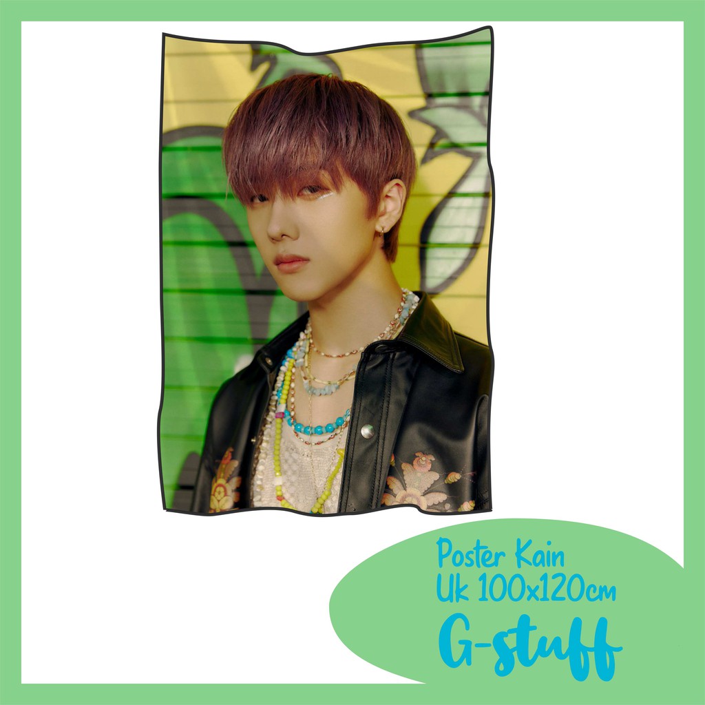 POSTER KAIN/TAPESTRY JISUNG NCT DREAM HOT SAUCE JALAPENO