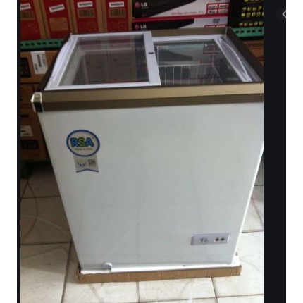 Chest Freezer RSA XS 110 Pintu Geser KACA 100 Liter By GEA