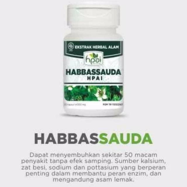 HNI HPAI HABBASSAUDA ORIGINAL JINTAN HITAM HABBATUSSAUDA
