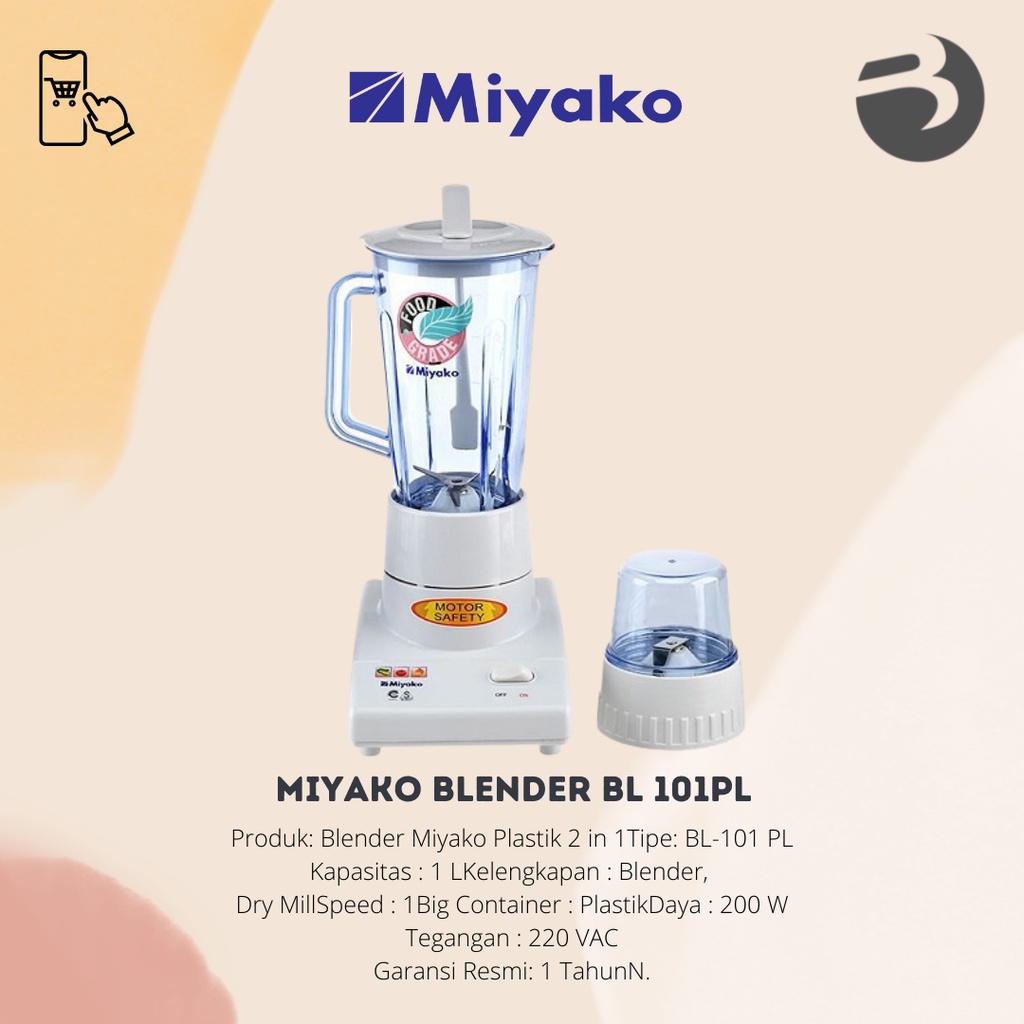 Miyako Blender BL 101PL