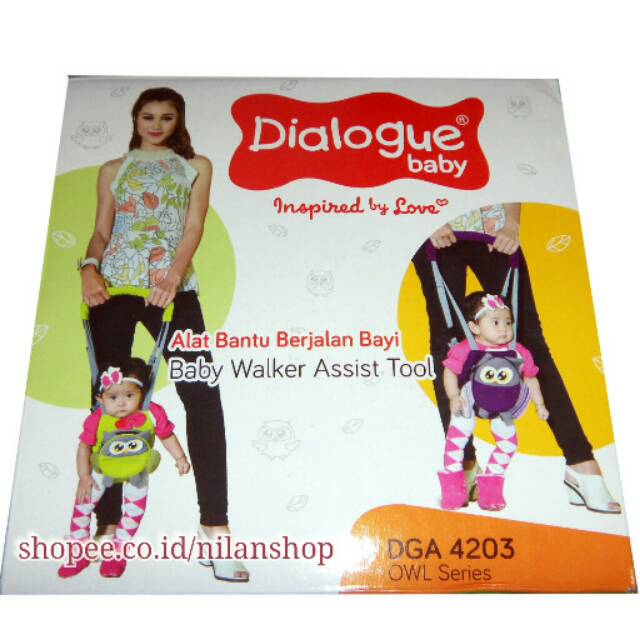 Dialogue Baby Walker Alat Bantu Jalan DGA 4203