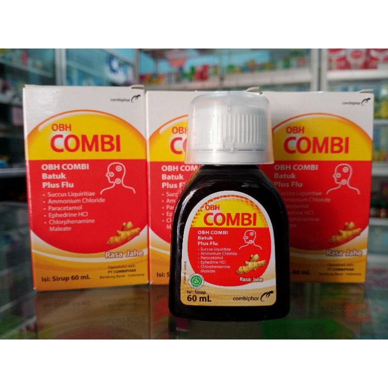 OBH COMBI BATUK PILEK JAHE 60ML