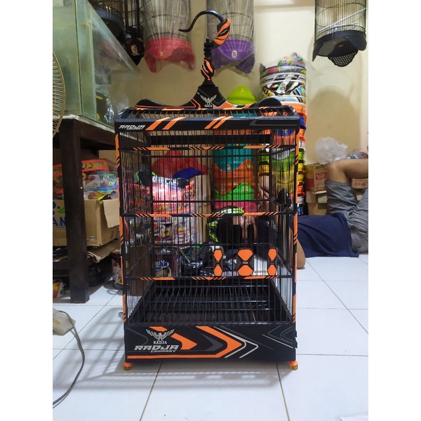 sangkar kotak Radja 3D Carbon