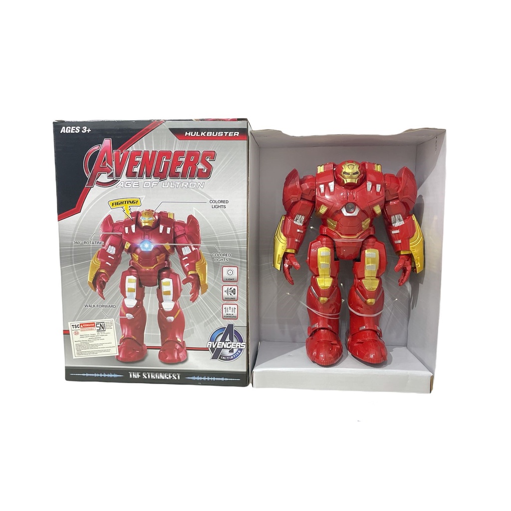 Mainan Anak Avenger Mainan Robot Iron Man Hulkbuster Age OF Ultron