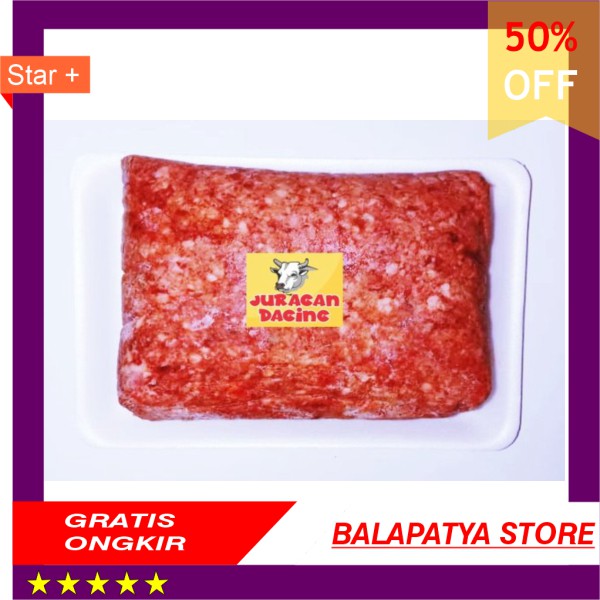 

40 OFF KHUSUS HARI INI !!! DAGING GILING SAPI PREMIUM - 1 KG - HARGA SPECIAL