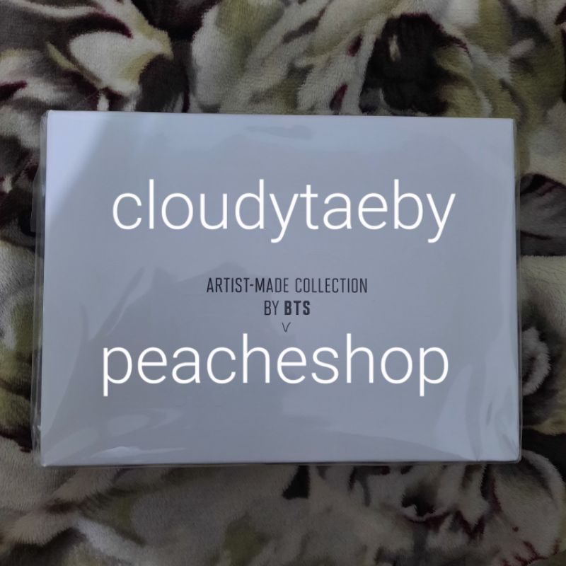 ARTIST MADE COLLECTION BROOCH SET BY V CLOUD DROPS TAEHYUNG BTS VIRKIN BAG PC PHOTOCARD MUTE BOSTON 