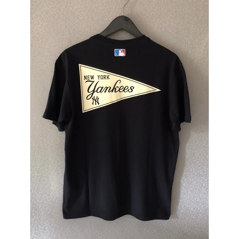 BAJU KAOS NY TSHIRT MLB YANKEES HITAM PRIA DAN WANITA