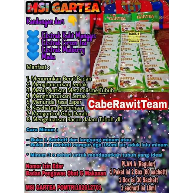 

GARTEA( Garciana Green Tea )