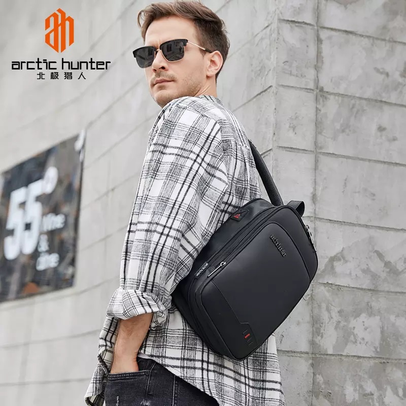 XB00113 Arctic Hunter Tas Selempang Pria Waist Bag Pria Sling Bag Pria