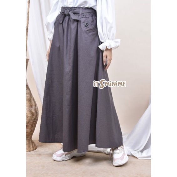 Rok Panjang Youri Skirt / Korean Style (Bisa COD)