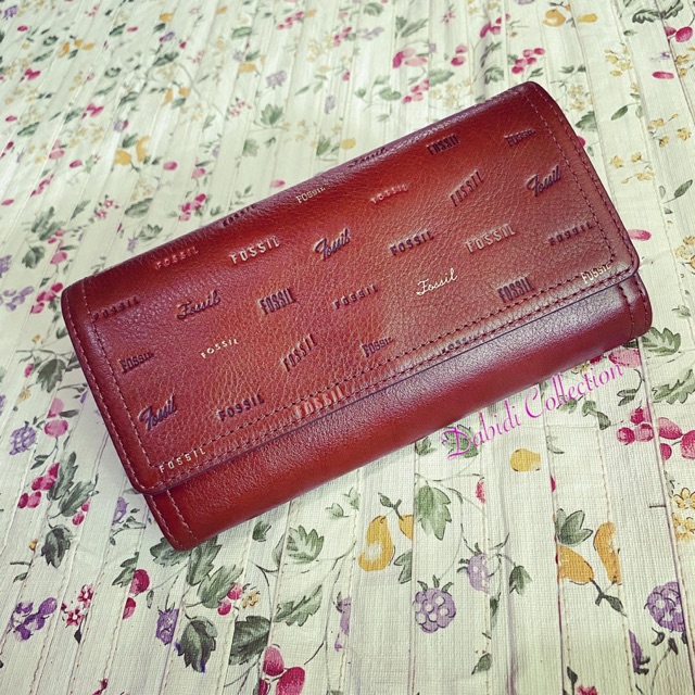 Fossil Logan Emboss Long Wallet