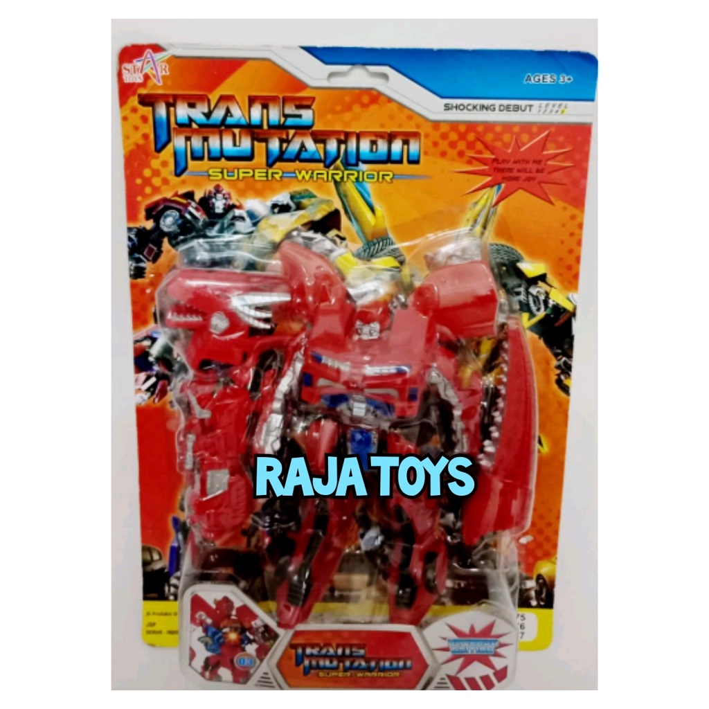 MAINAN ROBOT TRANSFORMERS BISA DIJADIKAN MODEL DINOSAURUS - ST 2477