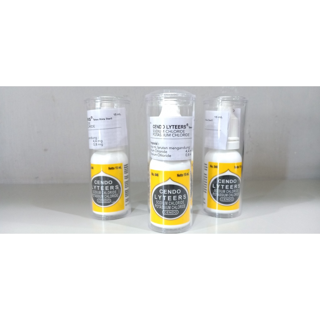 Cendo Lyteers Eyedrops Botol @15 ml (ED DIJAMIN PANJANG)