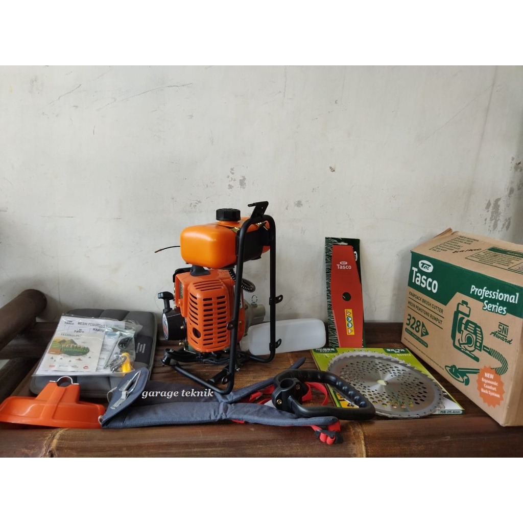 Mesin potong rumput tasco 328e - mesin potong rumput murah