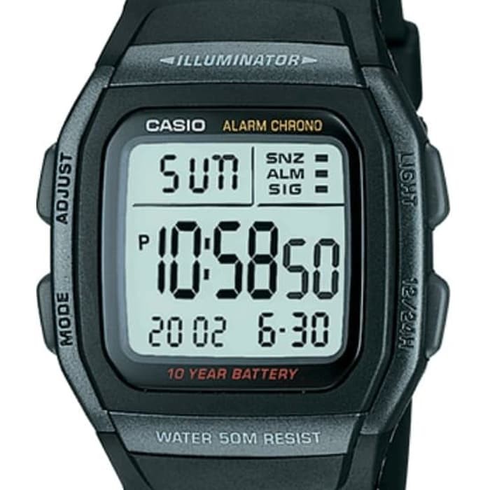 Casio Jam Tangan Digital W 96H-1B / W96H-1B