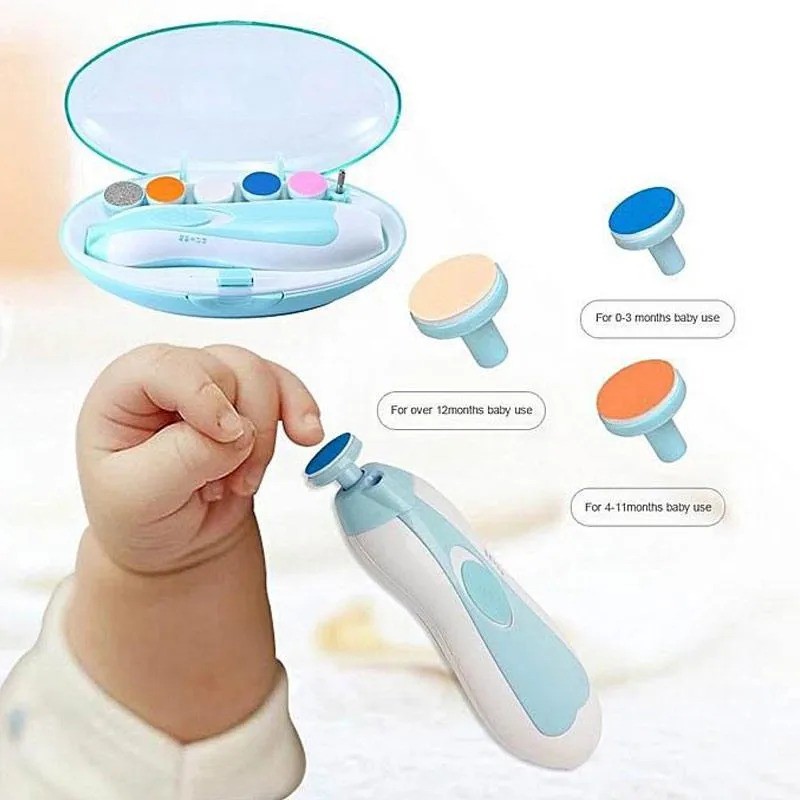 Showell Gunting Kuku Bayi Electric Baby Nail Trimmer