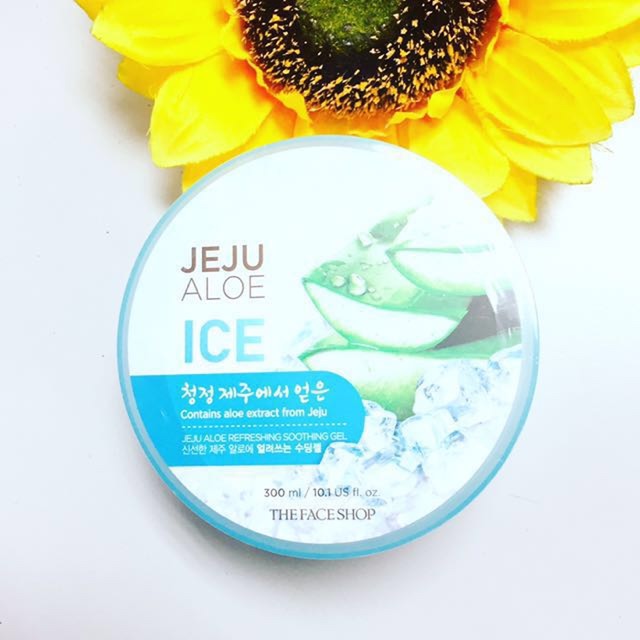 The Face Shop Jeju Aloe Ice Refreshing Soothing Gel Original