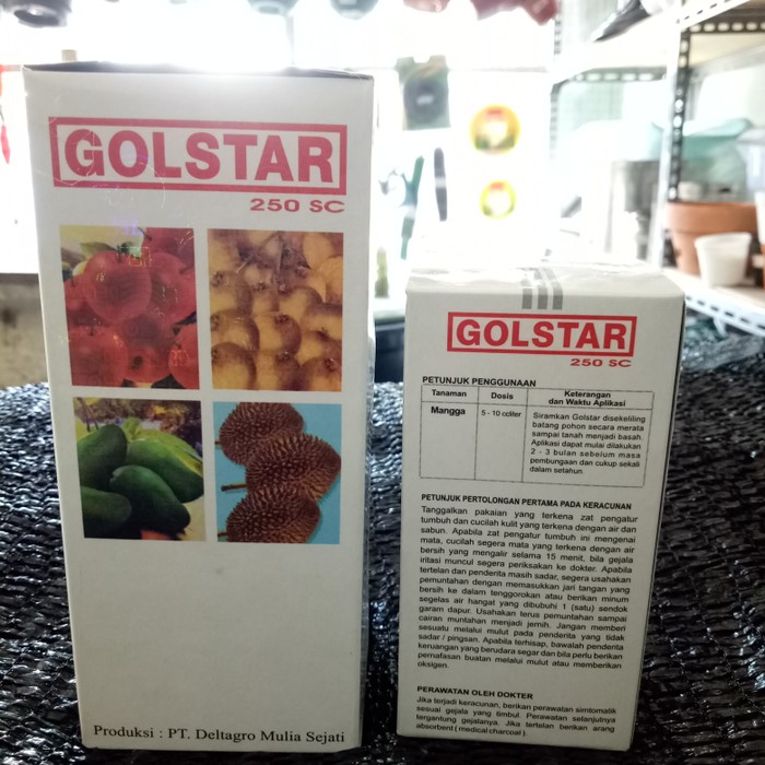 Pupuk/Hormon/ZPT Untuk Cepat Berbuah "GOLSTAR 250C" @250ml