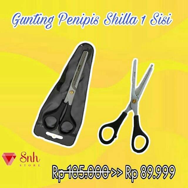 GUNTING SHILLA SASAK/GUNTING SASAK/GUNTING RAMBUT PROFESIONAL/ALAT GUNTING RAMBUT/GUNTING PENIPIS