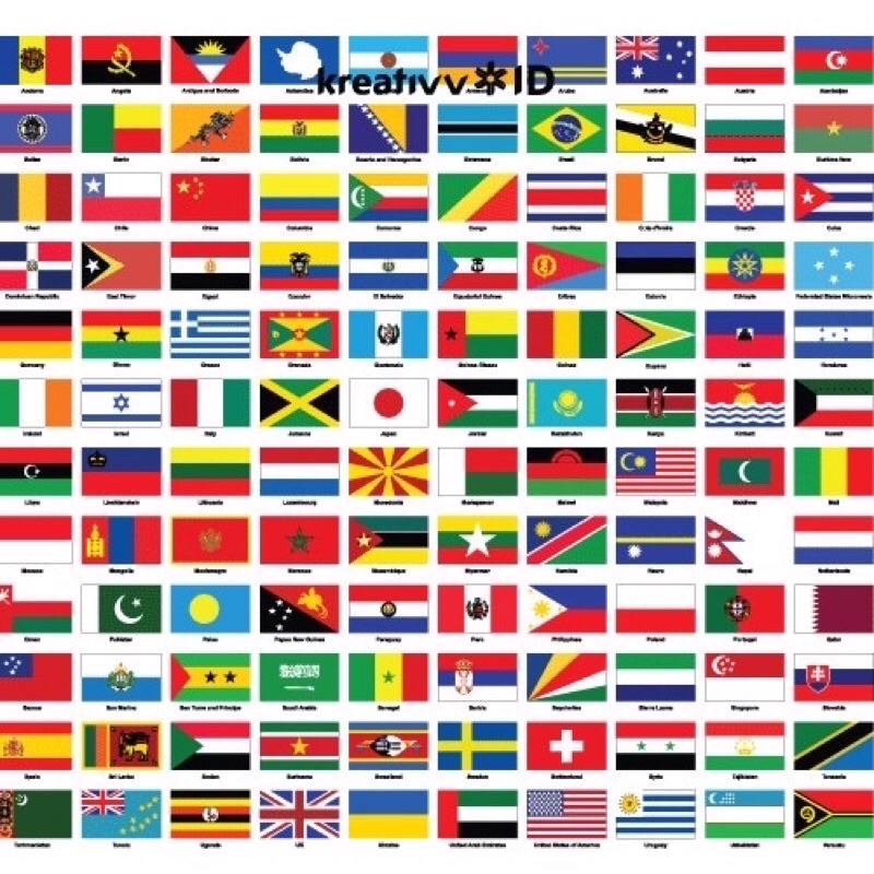 Bendera negara G20 60x90 cm