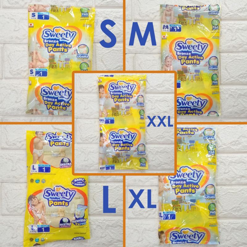 Sweety Bronze Pants Sachet S M L XL XXL
