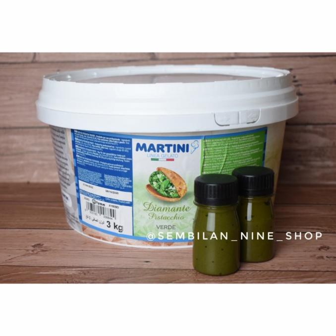 

50 Gram Pure PISTACHIO PASTE Master Martini 100% Pasta Pistasio TERLARIS TERPERCAYA ORIGINAL