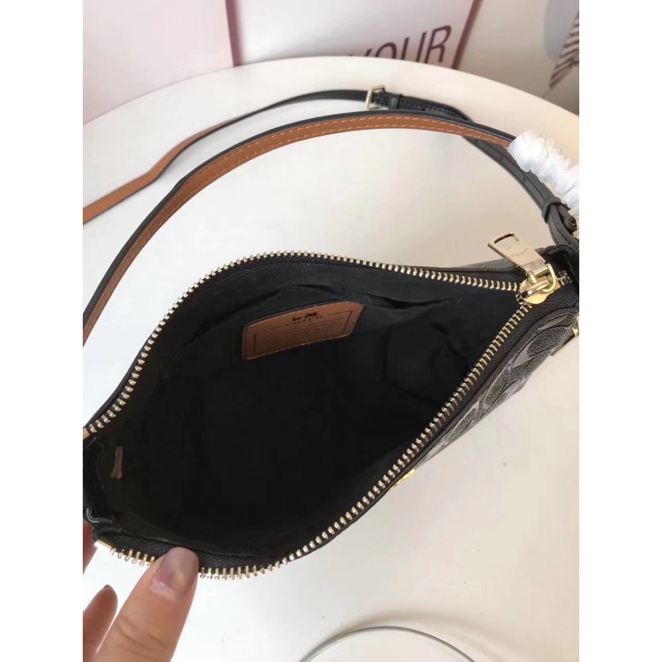 56518 coach  Shoulder belt  Shiny patent leather material  Lady's shoulder bag crossbody bag hand bag