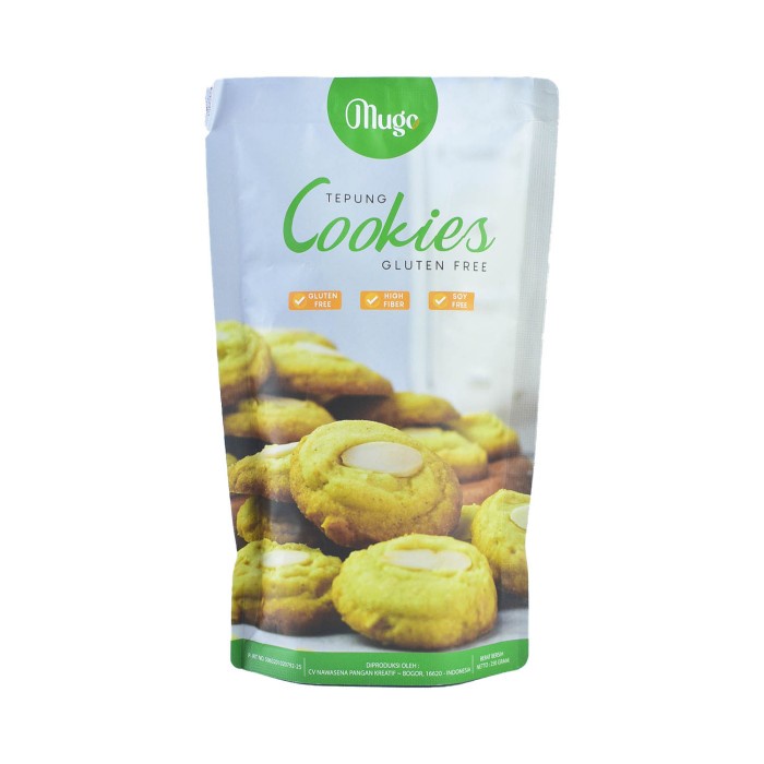 

D02D1 Mugo Tepung Cookies Gluten Free 250 Gr Da01D100