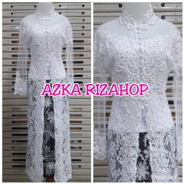 ATASAN KEBAYA BRUKAT PANJANG SEMATA KAKI