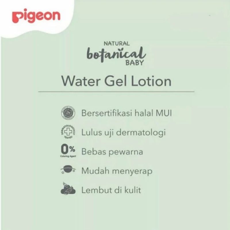 Pigeon Botanical Baby / Perawatan Bayi Botanicals Pigeon Water Gel Lotion / Newborn Baby / Baby Wash Shampoo Lotion Massage Oil