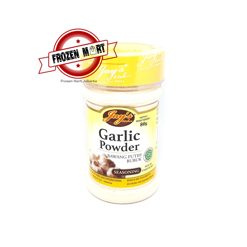 

JAYS / JAY'S GARLIC POWDER 80GR / BAWANG PUTIH BUBUK