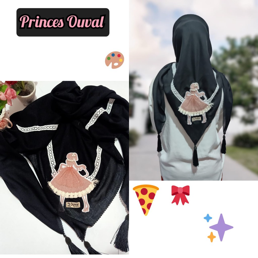HIJAB SEGI EMPAT OUVAL PRINCES-3