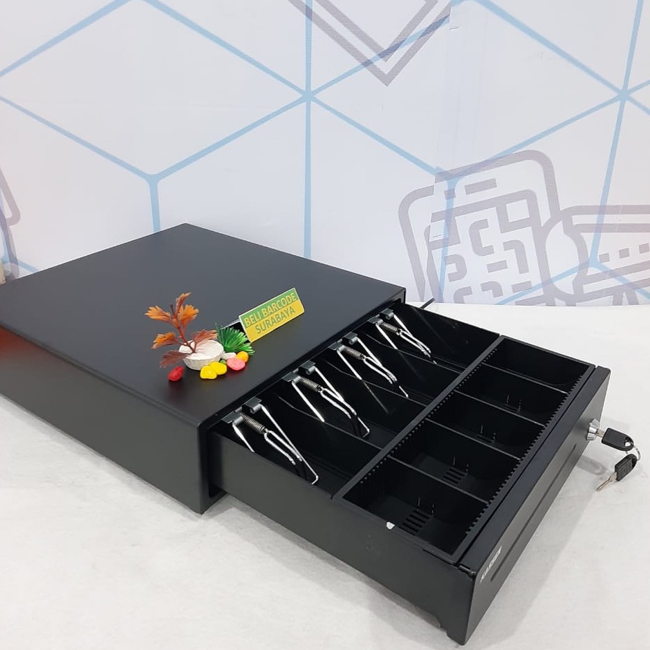 LACI UANG /CASH DRAWER KASIR KASSENK 330 - K330 WARNA HITAM FULL