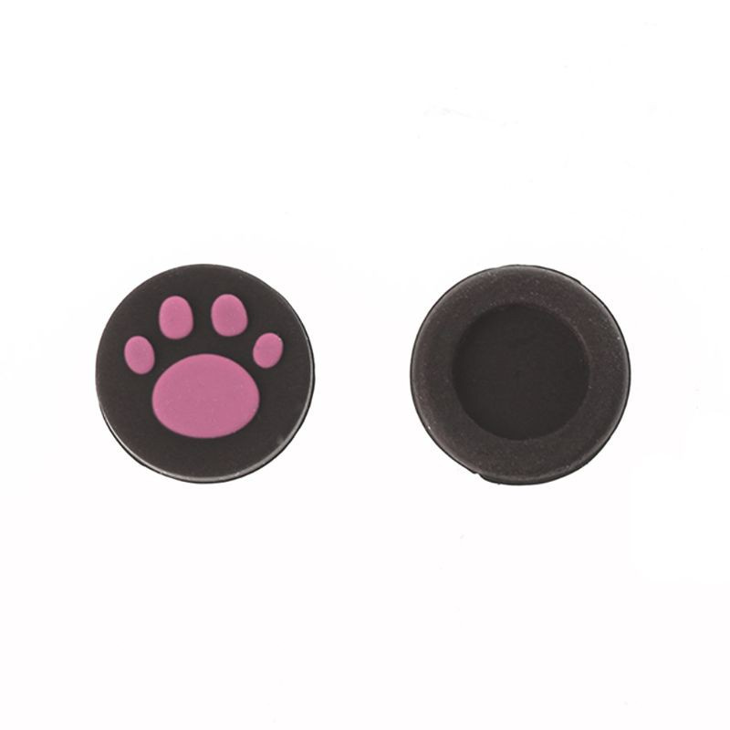 CRE  2pcs Cat Paw Analog Controller Thumbstick Grip Cap Protective Cover For Sony PlayStation Ps Vita PS Vita PSV 1000/2000 Slim