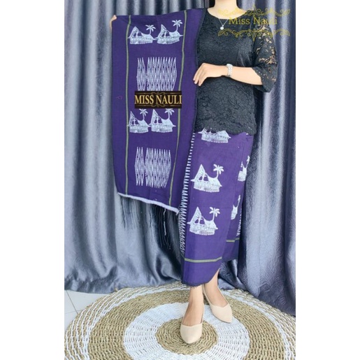 Ready Set Rok Selendang Print Rumah adatSiap pakai muat LBXL XXL 3LPakai tali lilit1  paket rok dan 