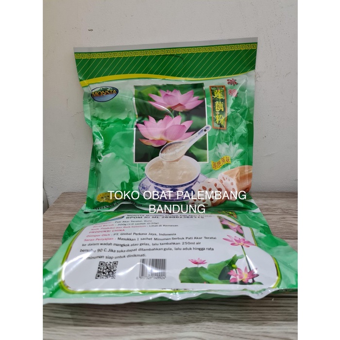 

(BISA COD) LOTUS ROOT / MINUMAN SERBUK PATI AKAR TERATAI MONSTA 10SACHET