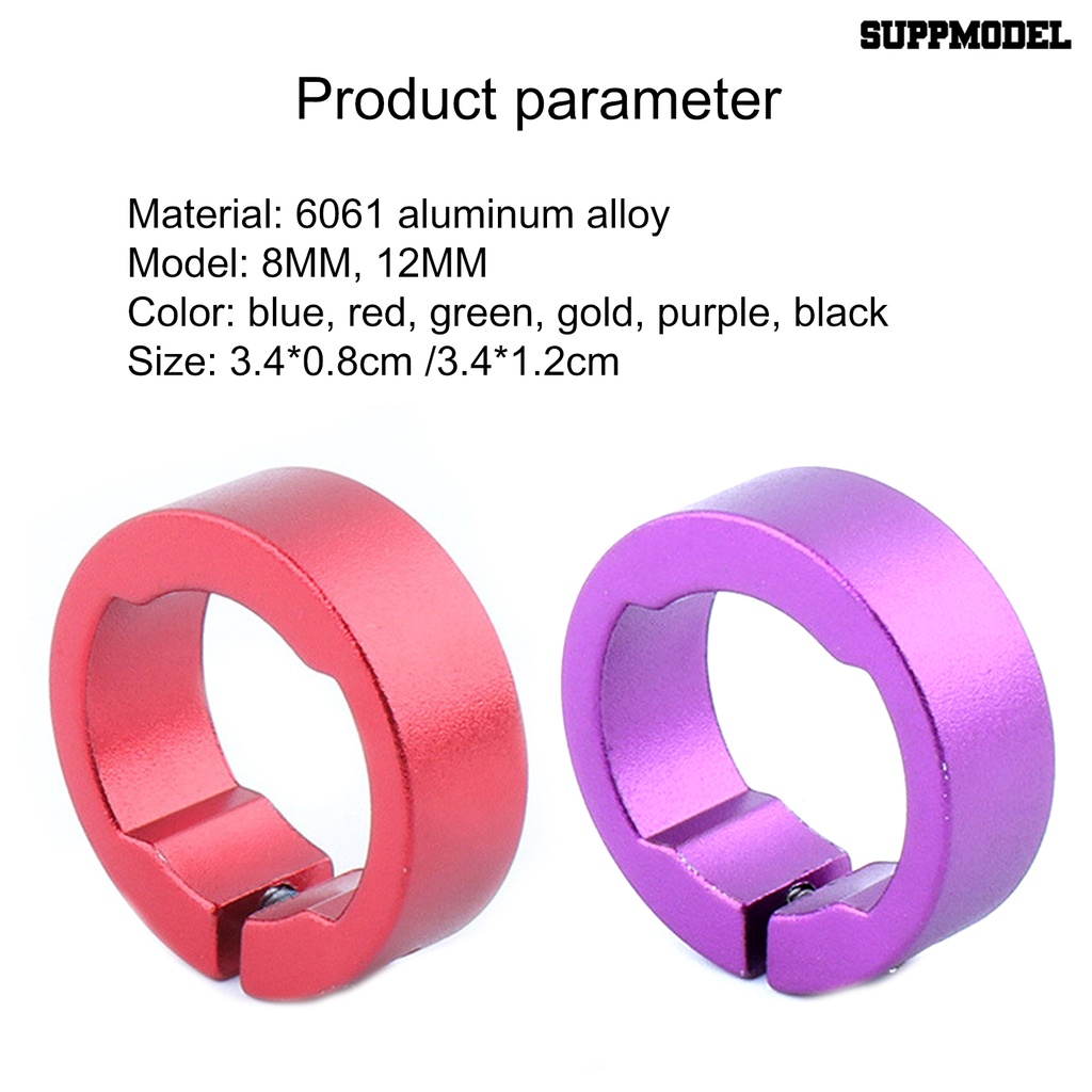 2pcs Ring Pengunci Stang Sepeda MTB Bahan Aluminum Alloy